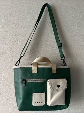 SKFK Skunkfunk Tiana Bag in Grass Green NWT